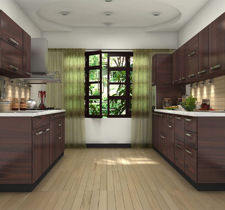 Parallel shape modular kitchen 4 Pl5