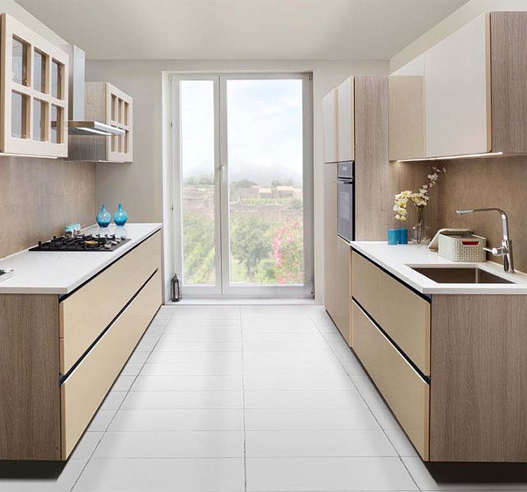 Parallel shape modular kitchen 6 Pl7