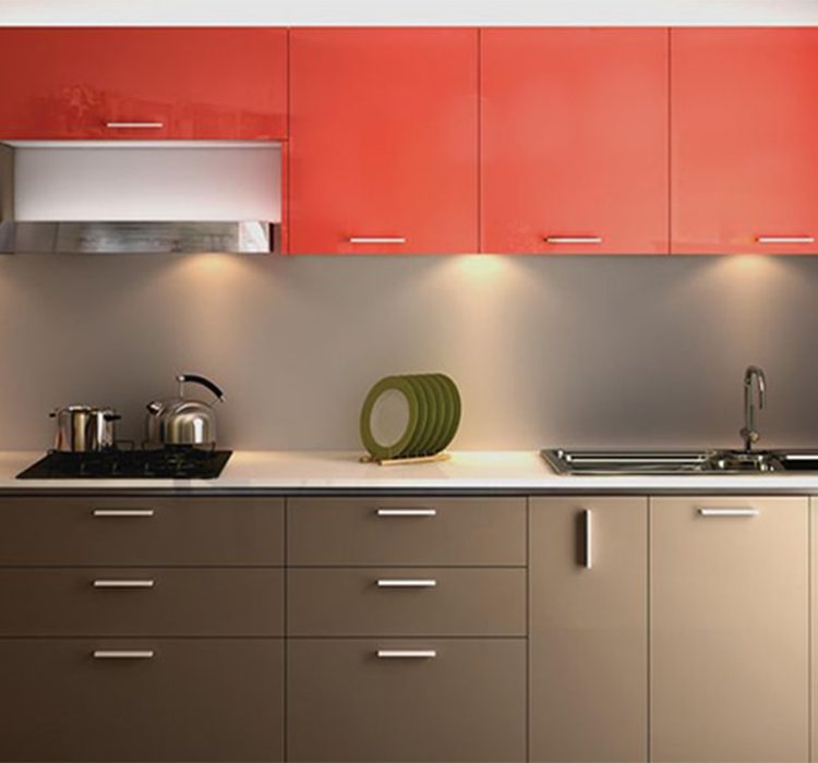 Straight shape modular kitchen 1 St1