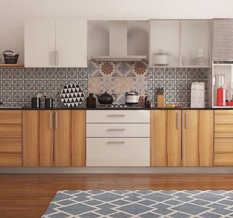 Straight shape modular kitchen 2 St2