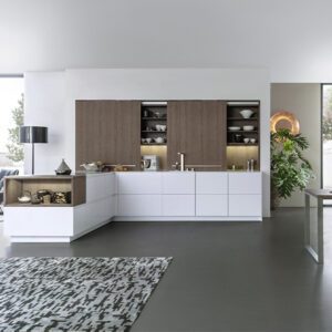 Alea 7 L shaped modular kitchen designs