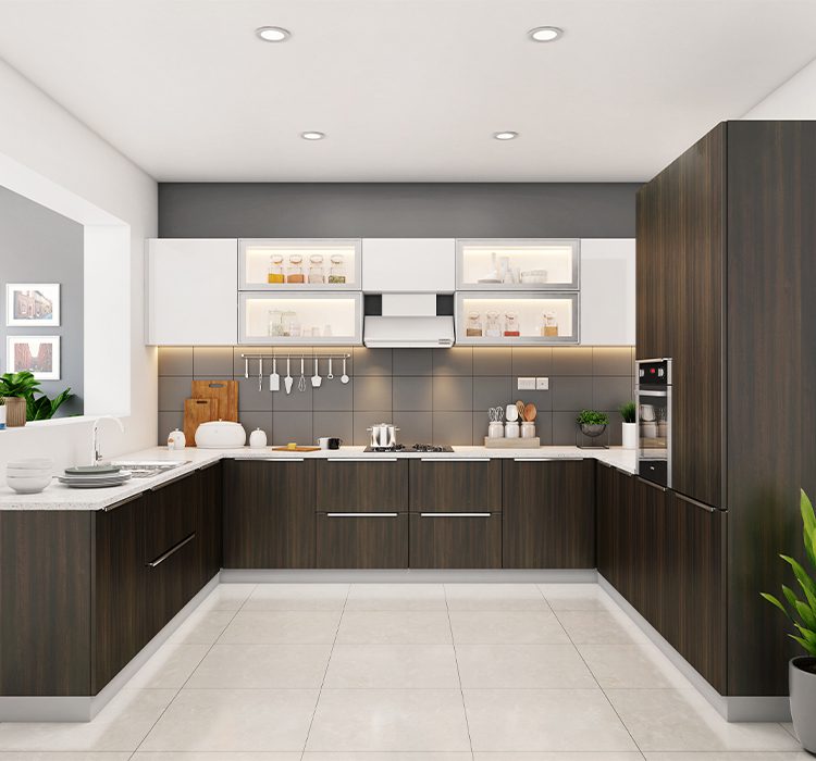 U-shape modular kitchen 1 U1