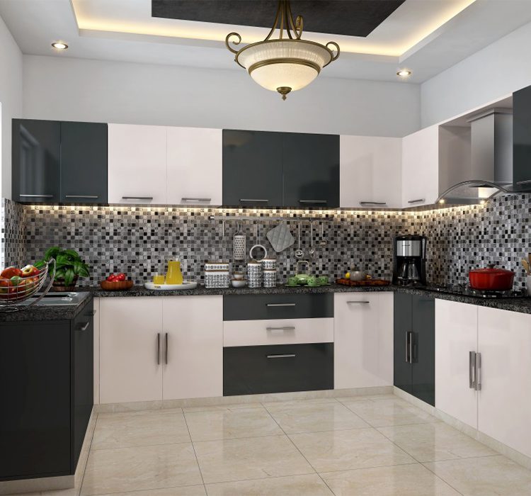 U-shape modular kitchen 3 U3