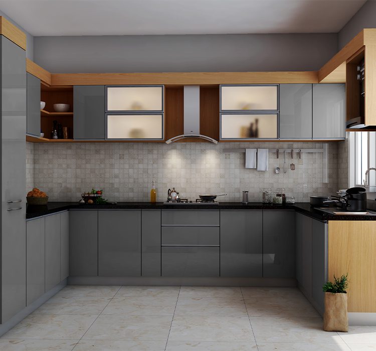 U-shape modular kitchen 6 U6