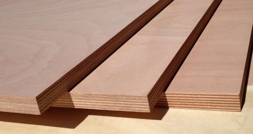 Which type of plywood is best for modular kitchens in india? 1 Premium plywood sheets from alea modular kitchen featuring multiple layers with smooth light birch face veneer and visible darker edge banding. High-quality construction material used for durable modular kitchen cabinetry and furniture components.