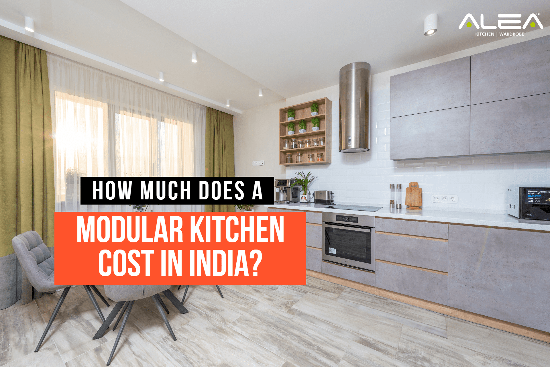 How much does a modular kitchen cost in india
