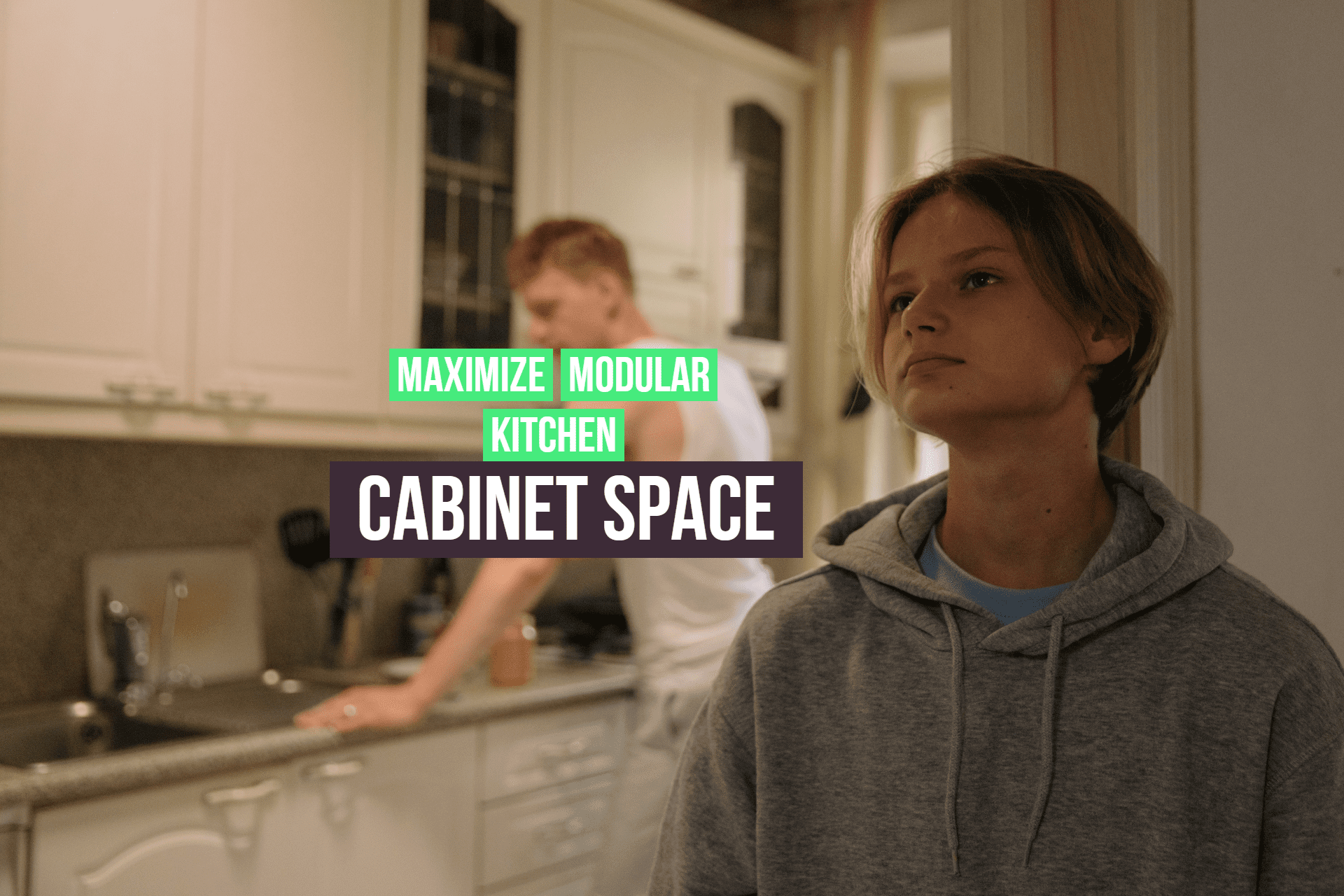 How to maximize modular kitchen cabinet space