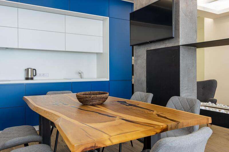 Top modular kitchen colour combination 2022 2 Modular kitchen blue color