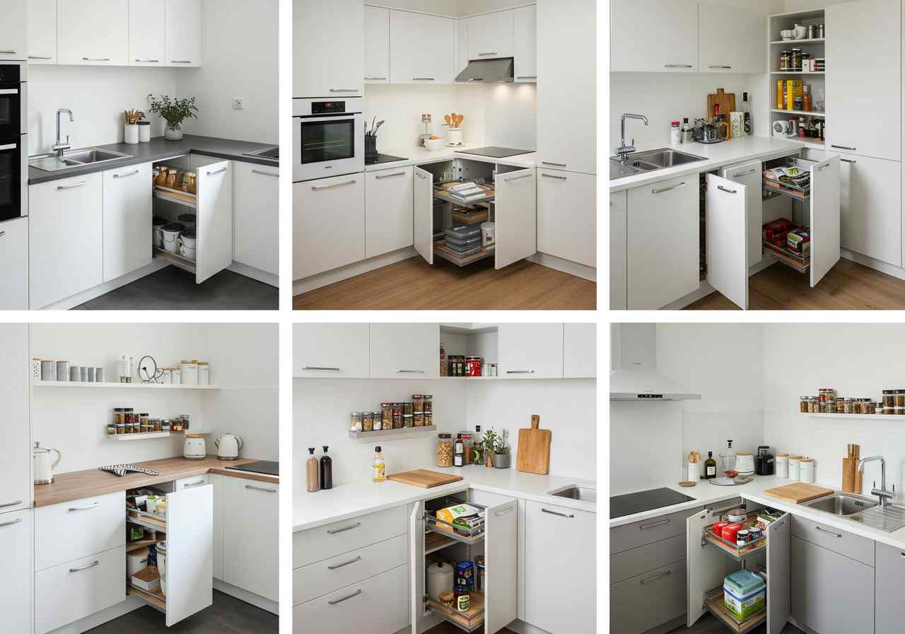 10 genius hacks to maximize space in your modular kitchen 1 Smart modular kitchen storage ideas for every corner