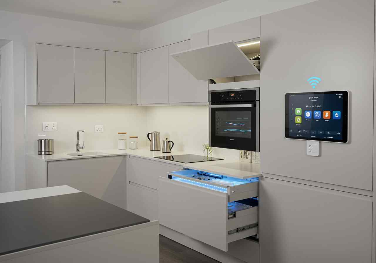 10 genius hacks to maximize space in your modular kitchen 9 Smart technology solutions
